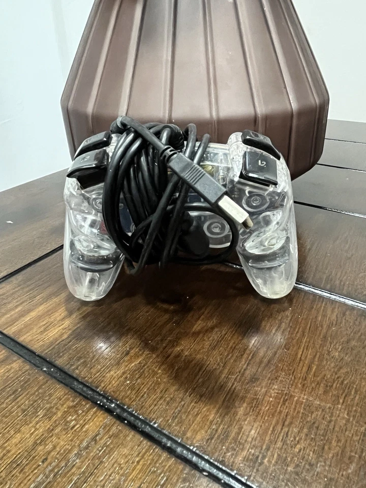 Afterglow AP.2 Clear Wired Controller for PS3 - NOT TESTED sold AS IS - Image 2 of 3