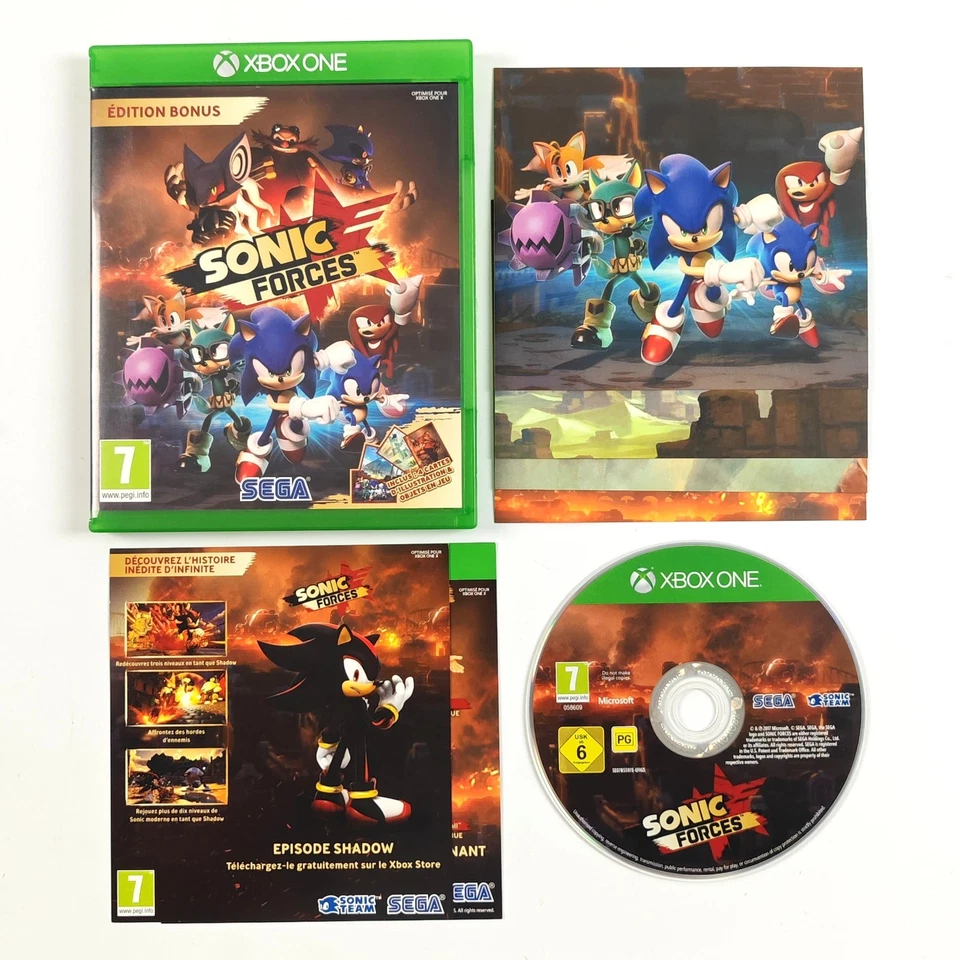 Sonic Forces Jeu Xbox One Sans Notice AE794, photo 1 sur 2