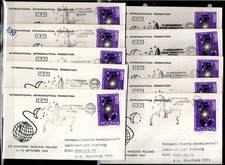 /// POLAND 1964 - 10 COVERS - SPACE