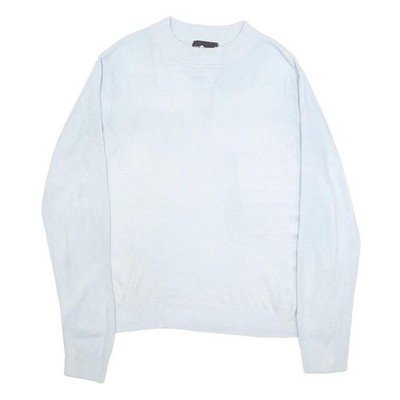 SAG HARBOR Damen Pullover weiß uni Basic Strick XL Acryl Pulli Freizeit