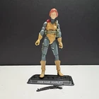 2007 G.I. Joe Scarlett V8 3.75" Figure w/ Stand 25th Anniversary