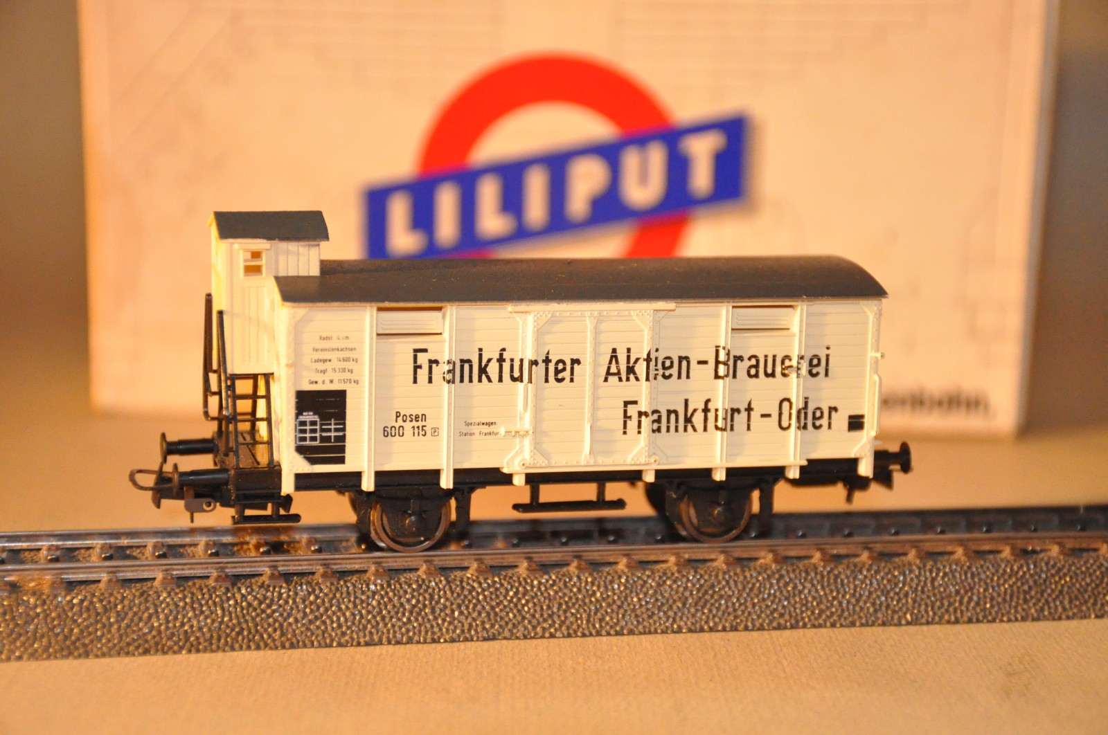 LILIPUT - Carro per BIRRA Frankfurter Aktien-Brauerei – scatola originale