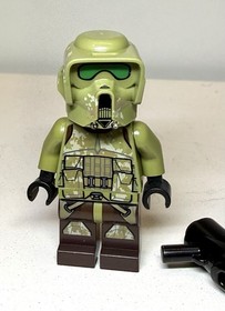 LEGO STAR WARS -- CLONE SCOUT TROOPER 41ST ELITE CORPS MINIFIGURE 75151 SW0518