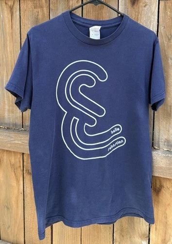 BELLE & SEBASTIAN Early Vintage Original Concert Tour 2000s vintage concert t-shirt, vintage, size M, single stitch, B+ condition