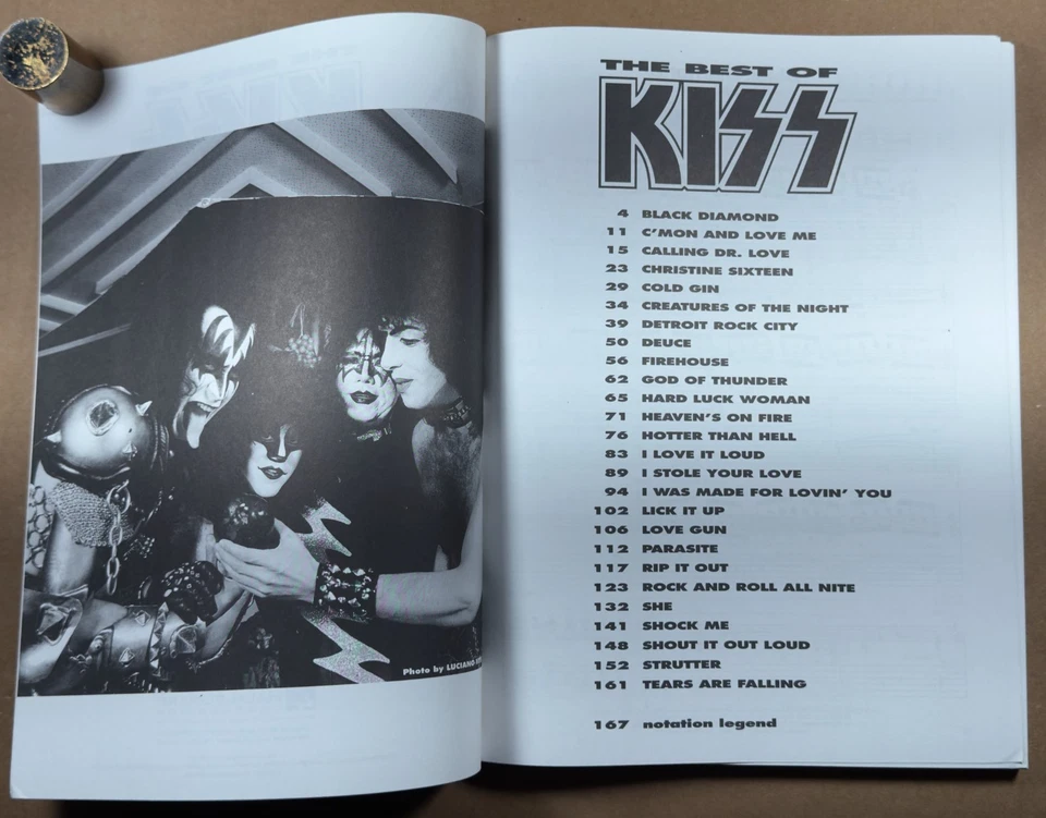 THE BEST OF KISS Music Book Songbooks Tab - Image 2 of 4