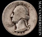 1936 Washington Quarter- Silver- Scarce Better Date- No Reserve #L7116