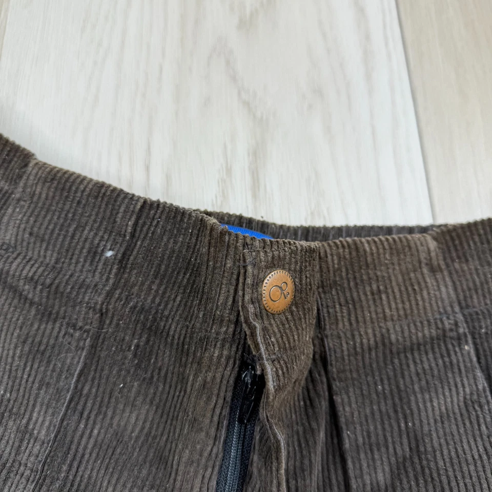 Vintage 90s Ocean Pacific Mens Brown USA Made Corduroy Surf Skate Shorts Size 30 - Image 4 of 4