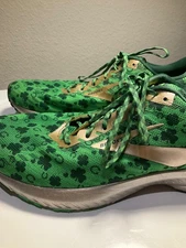 Brooks Mens Limited Shamrock Launch 6 Size 10 St Patricks Day Run Lucky Clover 