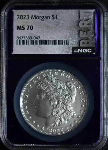 2023 Morgan Dollar NGC MS70 Bert