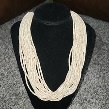 Multi Strand Beaded Necklace 20 Strands