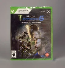 NEW Monster Energy Supercross 6 Championship Xbox One / Series X Video Game