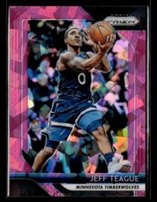 Jeff Teague 2018-19 Panini Prizm #57 Prizms Pink Ice Minnesota Timberwolves