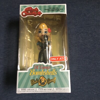 Funko POP! DC Bombshell Black Canary Rock Candy Exclusive Figure New Mint