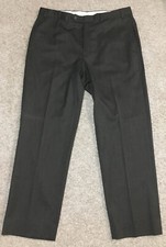 Brooks Brothers 346 Madison Fit Dress Pants Slacks Wool Brown 35 x 29.5  Vtg