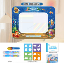 Reusable Doodle Mat - Magic Water Canvas for ...