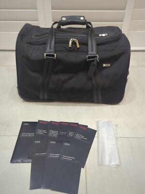 Tumi Vista Collection TRACER Travel Duffel Bag Rolling Carryon NICE! Ships Free