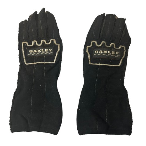 Oakley Racing Gloves Black CarbonX Driving Fire FIA SFI Used Display Only READ