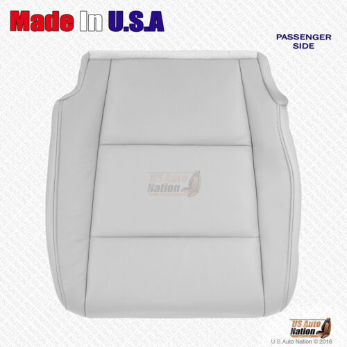 2009 2010 2011 FITS Honda Pilot Driver Passenger Genuine Leather Seat Cover Gray - Picture 15 of 18