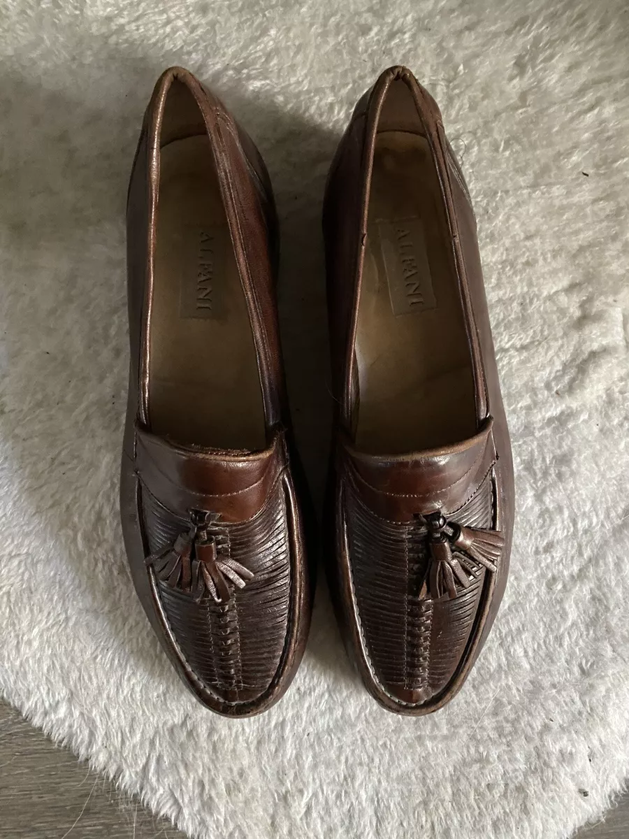Alfani leather best sale shoes