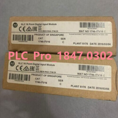 1PCS New  1746-ITV16 SER C SLC 16 POINT DIGITAL INPUT MODULE