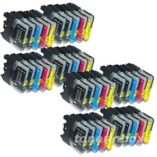 40 PK LC61 LC-61 Ink Combo for Brother MFC-490CW MFC-495CW MFC-J615W MFC-J630W