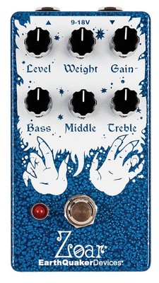 EarthQuaker Zoar Dynamic Audio Grinder Distortion Guitar Effect Pedal
