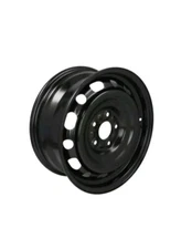 New 16x6.5 inch Wheel for Mazda 6 (09-13) Black Painted Steel Rim