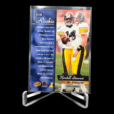 1996 Zenith #Z-125 Kordell Stewart Pittsburgh Steelers | eBay