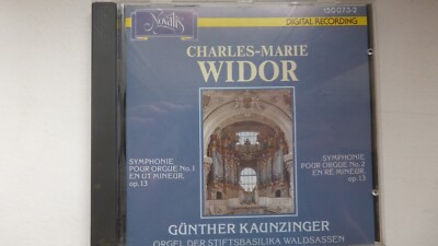 CD Charles-Marie Widor Günther Kaunzinger Symphonie pour orgue