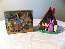 VINTAGE SNOW WHITE  7 DWARVES PICTURE VIEWER ORIGINAL BOX W. Germany Cottage