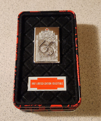 Zippo 65th Anniversary 1932-1997 Limited Edition Lighter With