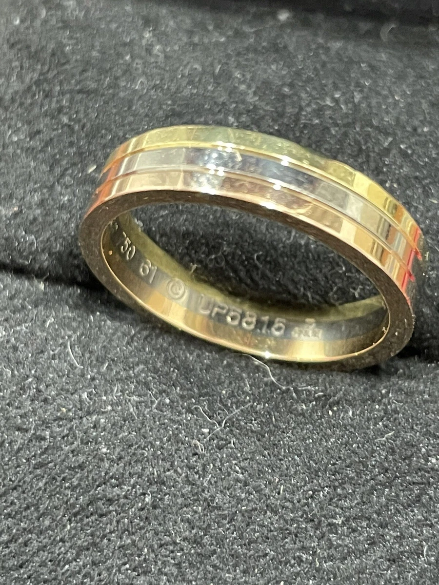 Cartier rose gold mens wedding band cheap