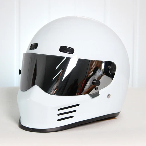DOT Approved Fiberglass Motorcycle Helmet Full Face Racing Motorbike Helmets - Bild 5 von 9