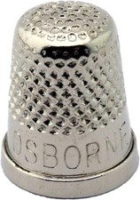 C.S. Osborne Closed End Thimble 511-11 11/16" Sewing and Leather Work
