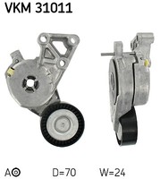 SKF VKM 31011 Spannrolle, Keilrippenriemen Mitte Oben FÜR Audi Seat Skoda VW