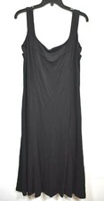 Lauren Ralph Lauren Womens Black Sleeveless Scoop Neck Casual A Line Dress 14