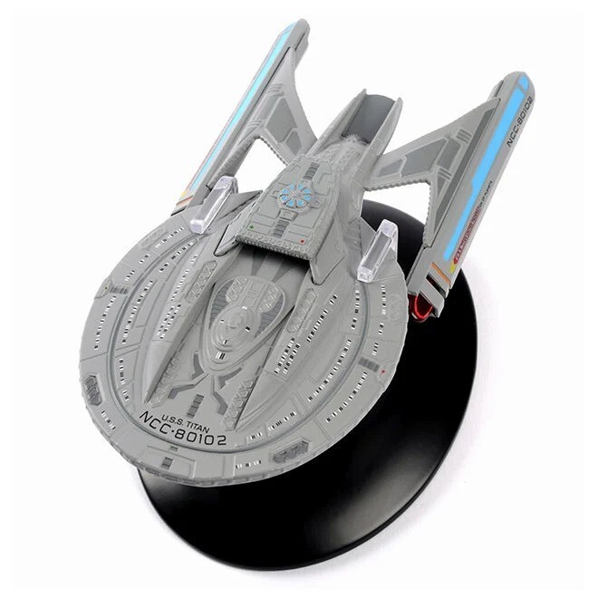 Star Trek Eaglemoss U.S.S. Titan NCC-80102 Luna Class Boxed