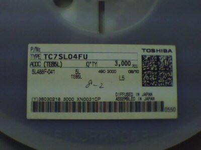 TOS  TC7SL04FUTE85L Qty of 400 per Lot CMOS Digital Integrated circuit