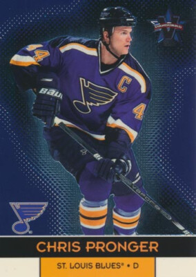 2000-01 Vanguard #83 CHRIS PRONGER - St. Louis Blues