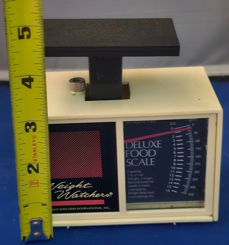 Vintage Weight Watchers International Inc. Deluxe Food Scale 1 Lb Capacity M3125 - Picture 5 of 6