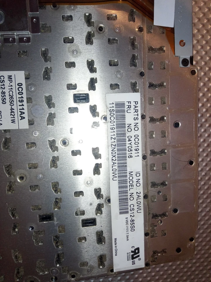 teclado thinkpad t-530 (compatible con toda la serie T de lenovo thinkpad) - Imagen 2 de 4