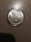 1923 Peace Silver Dollar Almost Uncirculated Lot Of Bag Marks Exceptional Detail