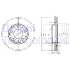 Disque de frein Mazda PREMACY