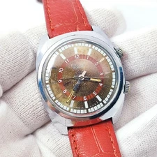 ⭐Vintdge Soviet watch Poljot signal mechanical alarm 2612.1 18jewel made in USSR