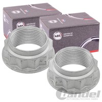 2X A.B.S. 35Er Achsmuttern M26X1.5 Hinten Passend FüR Mercedes E-KLASSE Links+Re