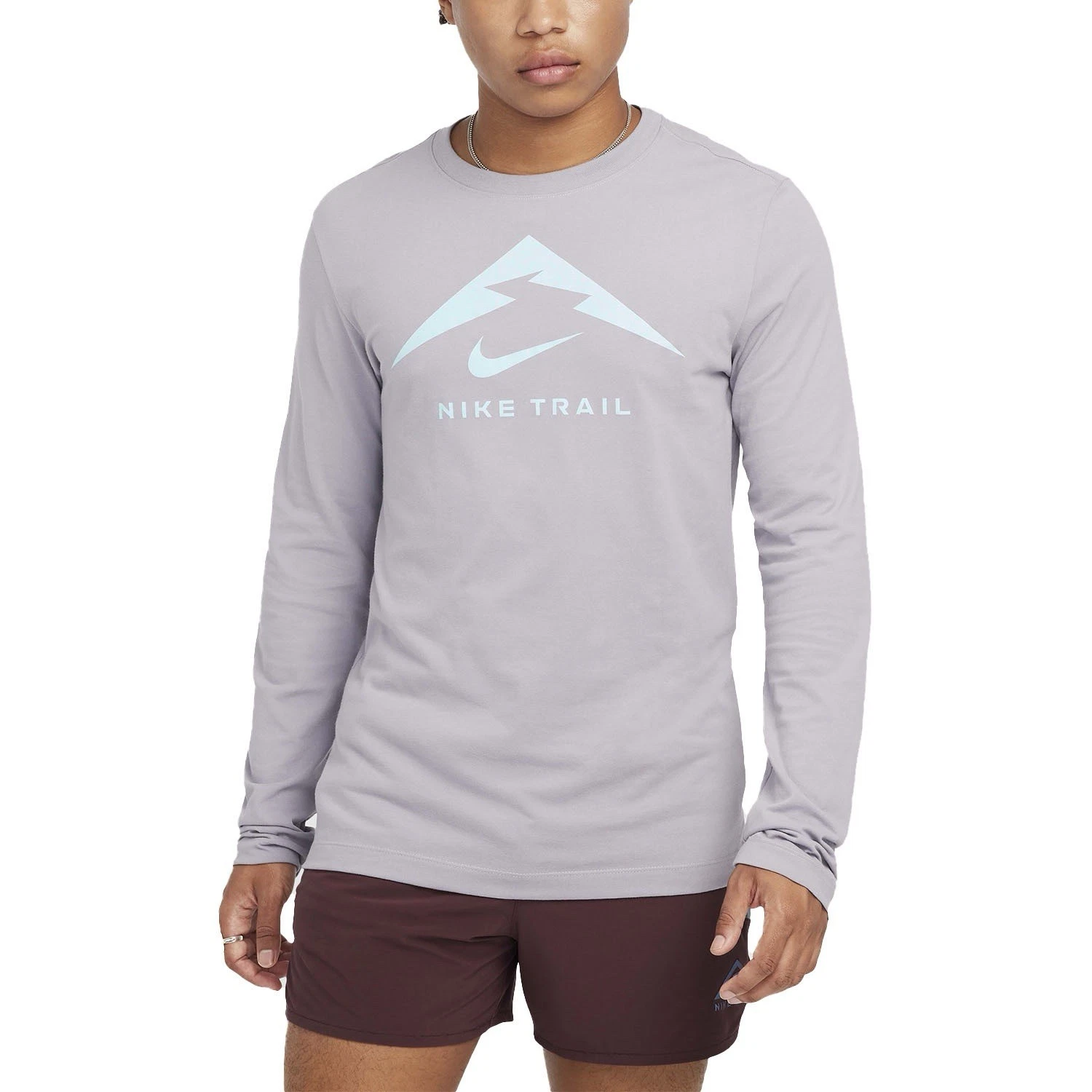 NWT! Nike Dri-Fit Trail Running Men’s Large Long Sleeve T-Shirt Gray
Opens in a new window or tab