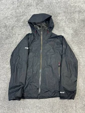 Eastern Mountain Sports Jacket Womens Xl Black Gore-Tex Ascent Series Full Zip *