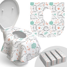 Disposable Toilet Seat Cover Pack 20 Non-Flushable Liners for Kids Adults