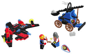 Lego Set # 1843 -1 Castle Space Value Pack Spaceship &  Catapult 100% Complete