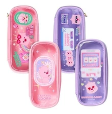 루피 Zanmang Loopy PVC Pencil Case Pouch School Pencil Box Holder Cover Bag 1pc
